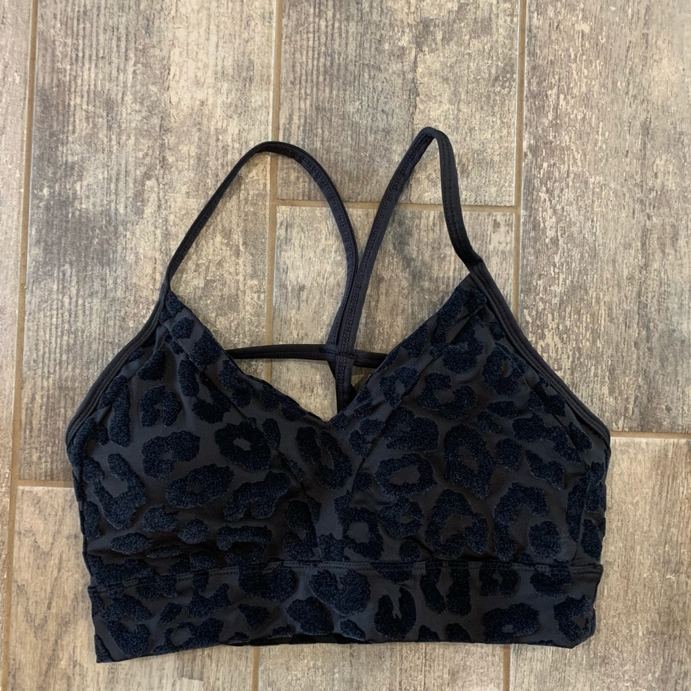 Balance Athletica Black Lux King Cheetah Bra